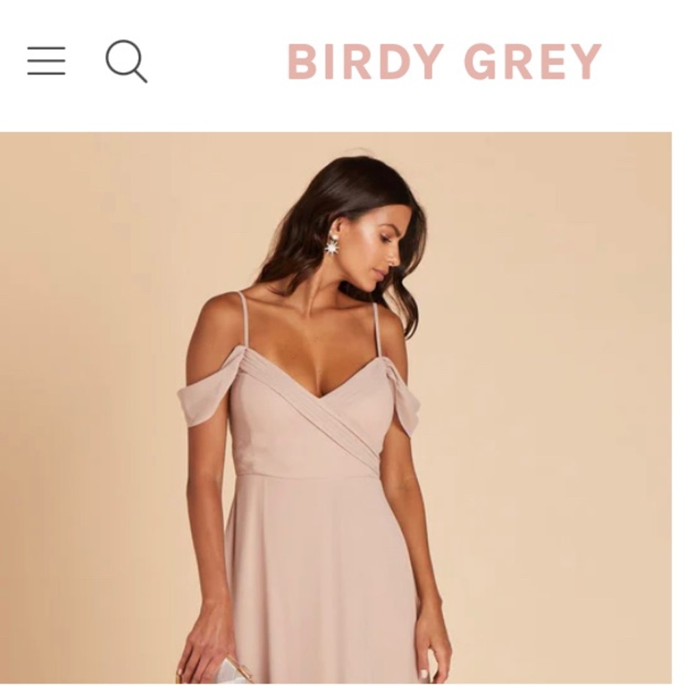 Birdy Grey taupe bridesmaids dress. Wore once!